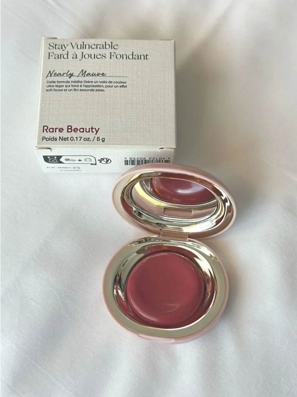 Rare Beauty Blush Compact — Deep Rose Pink